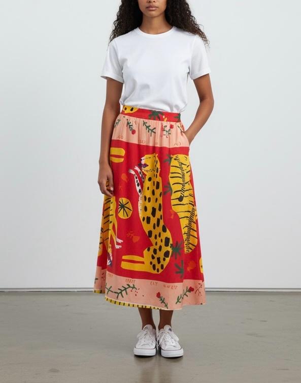DOLCE JUNGLE SKIRT