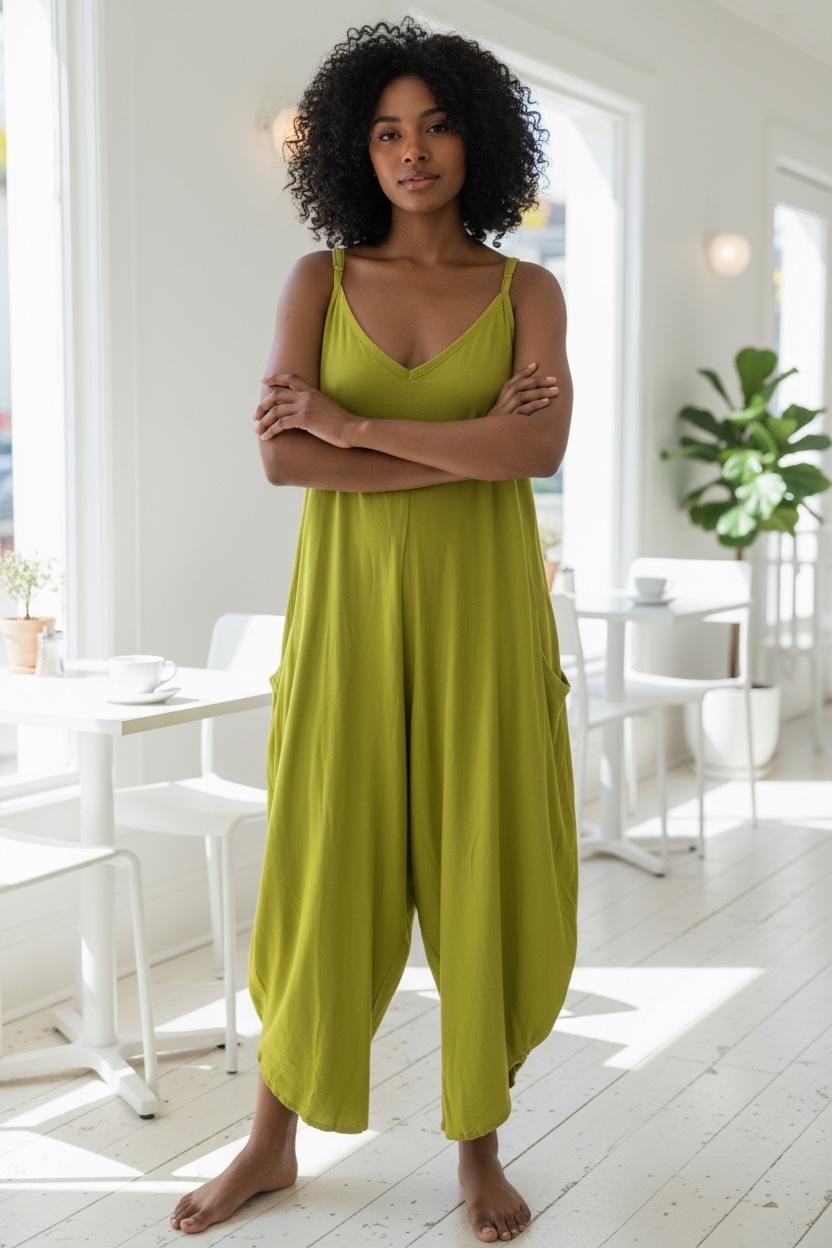 MONO JUMPSUIT – GREEN